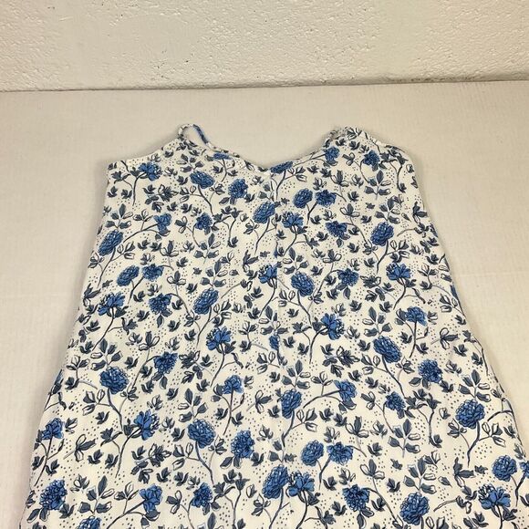 GAP Sundress Floral Spaghetti Strap Casual Pullover Pockets Relaxed Fit Lined XS - Picture 4 of 11